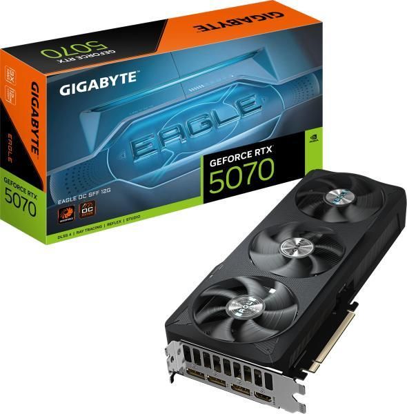 GIGABYTE Videokártya PCI-Ex16x nVIDIA RTX 5070 12GB DDR7 OC