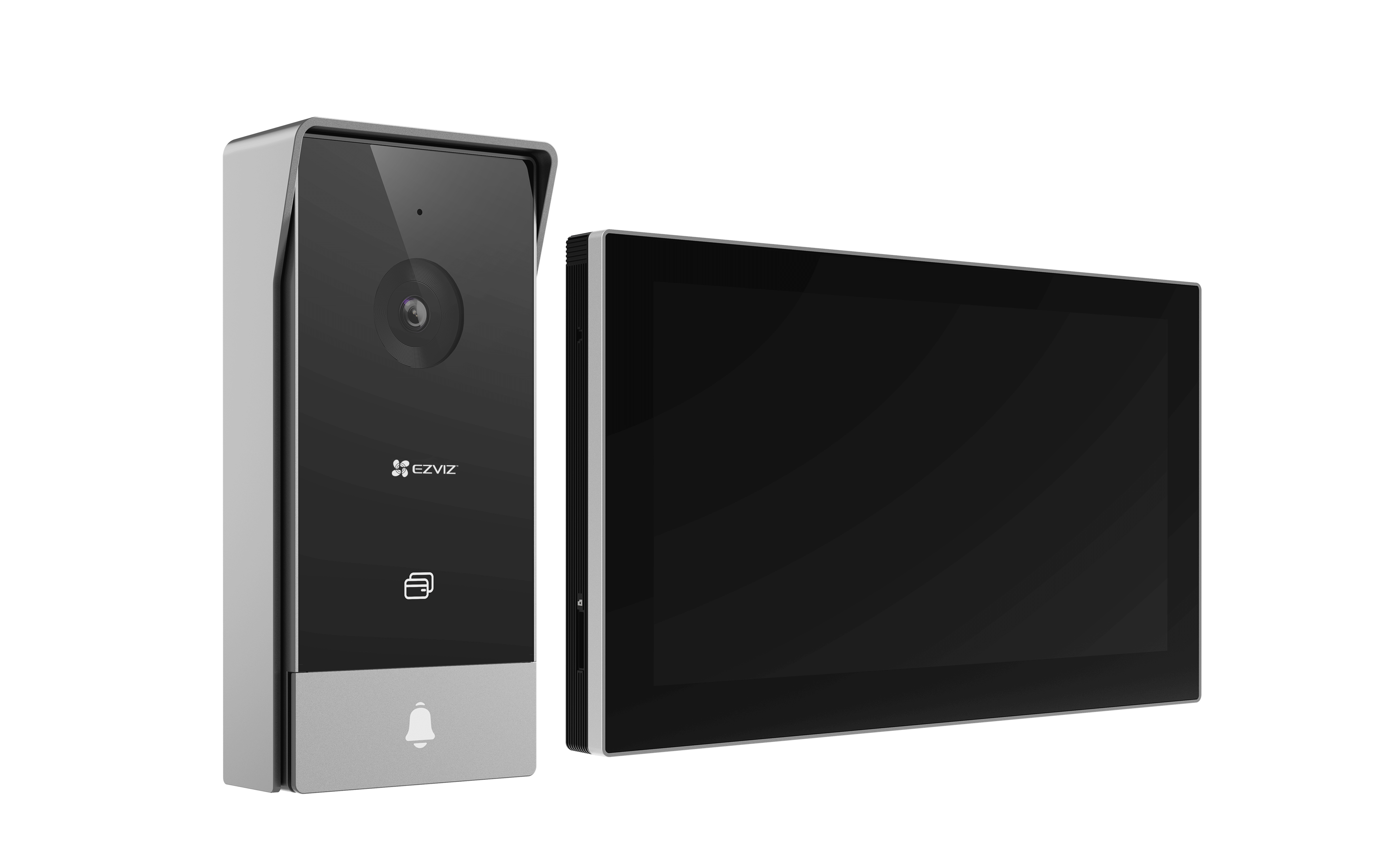 EZVIZ HP5 színes video kaputelefon, 7 hüvelykes átmérő, távoli nyitás, 2 vezeték, beépített csengő, kétirányú beszéd