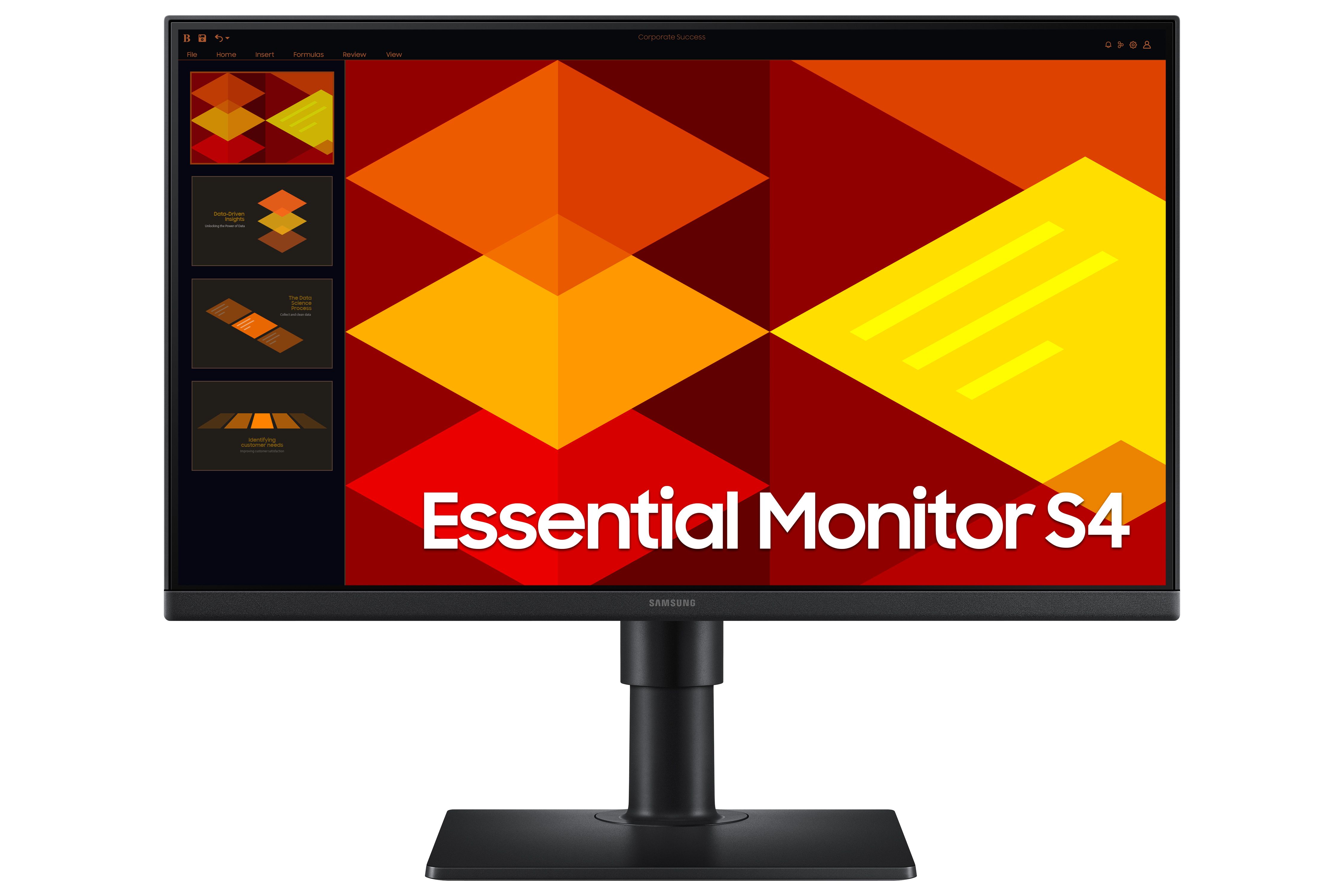 SAMSUNG IPS 100Hz monitor 22" S40GD, 1920x1080, 16:9, 250cd/m2, 5ms, DisplayPort/2xHDMI/2xUSB, Pivot