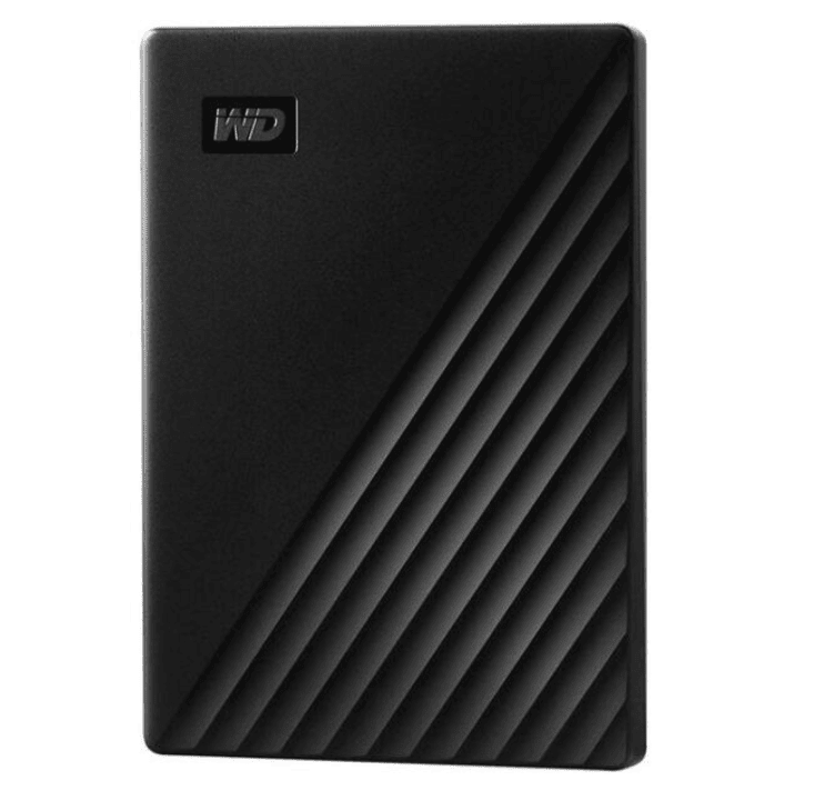 WESTERN DIGITAL 2.5" USB 3.2 HDD 1TB MY PASSPORT 5400rpm fekete