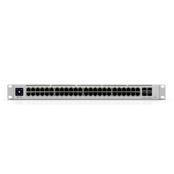 UBiQUiTi Switch 48x1000Mbps (32xPOE+) + 4x1000Mbps SFP, Menedzselhető, Rackes - USW-48-POE