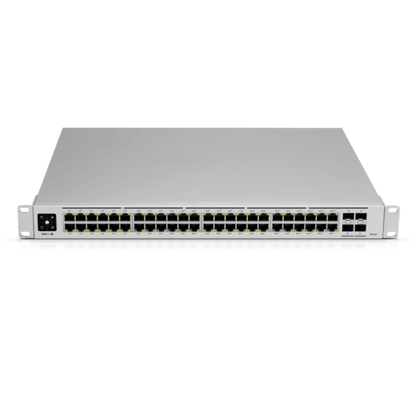 UBiQUiTi Switch 48x1000Mbps (32xPOE+) + 4x1000Mbps SFP, Menedzselhető, Rackes - USW-48-POE