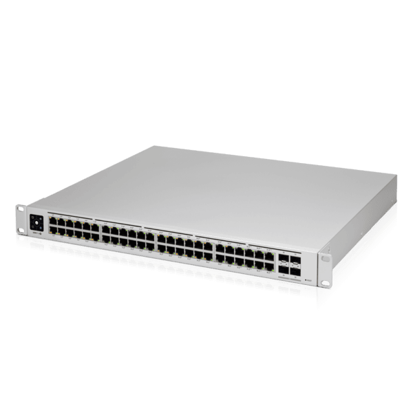 UBiQUiTi Switch 48x1000Mbps (32xPOE+) + 4x1000Mbps SFP, Menedzselhető, Rackes - USW-48-POE