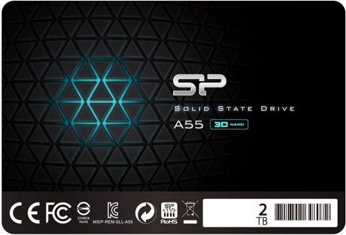 SILICON POWER Pendrive 2TB, DS72 USB 3.2 Gen2, Fekete