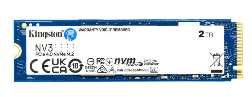 KINGSTON SSD M.2 2280 PCIe 4.0 NVMe 2000GB NV3
