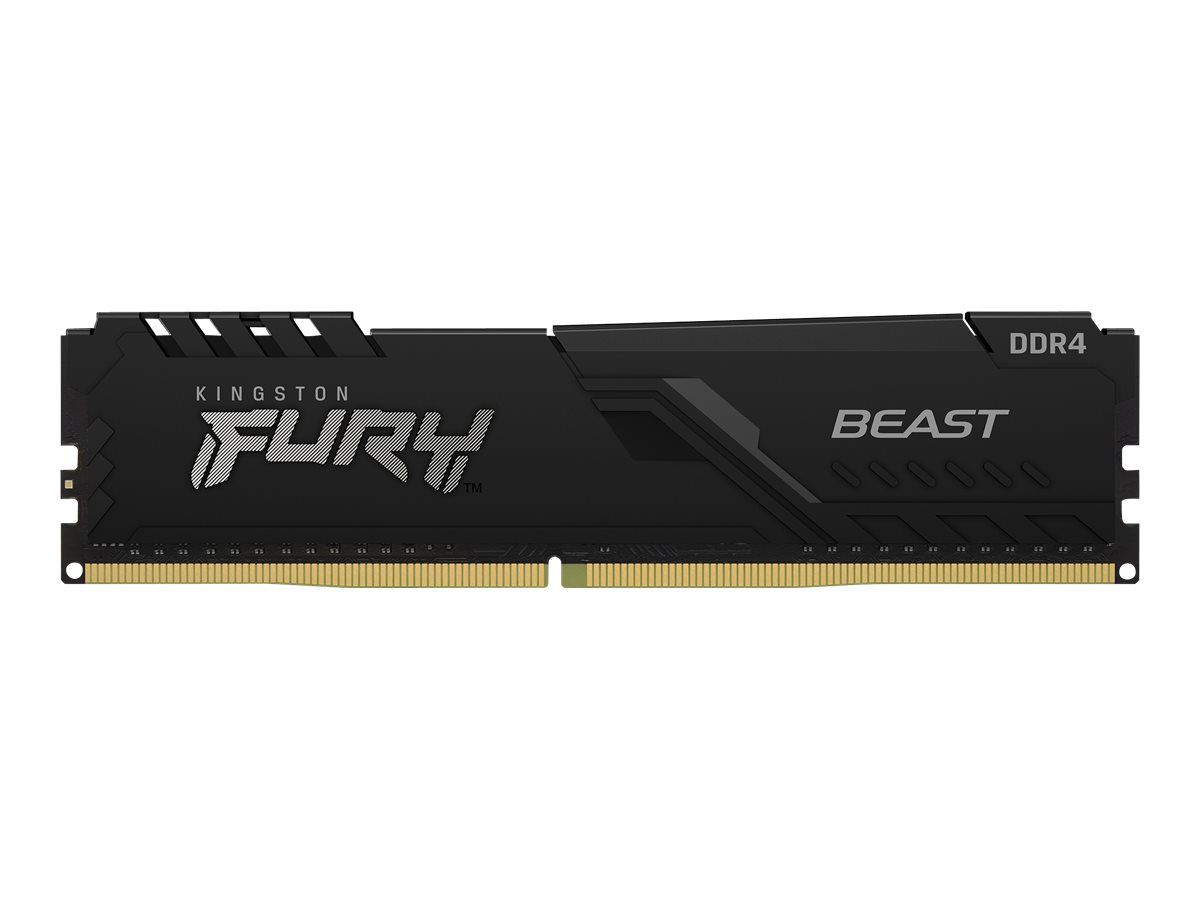 KINGSTON FURY Memória DDR4 16GB 3600MT/s CL18 DIMM Beast Black
