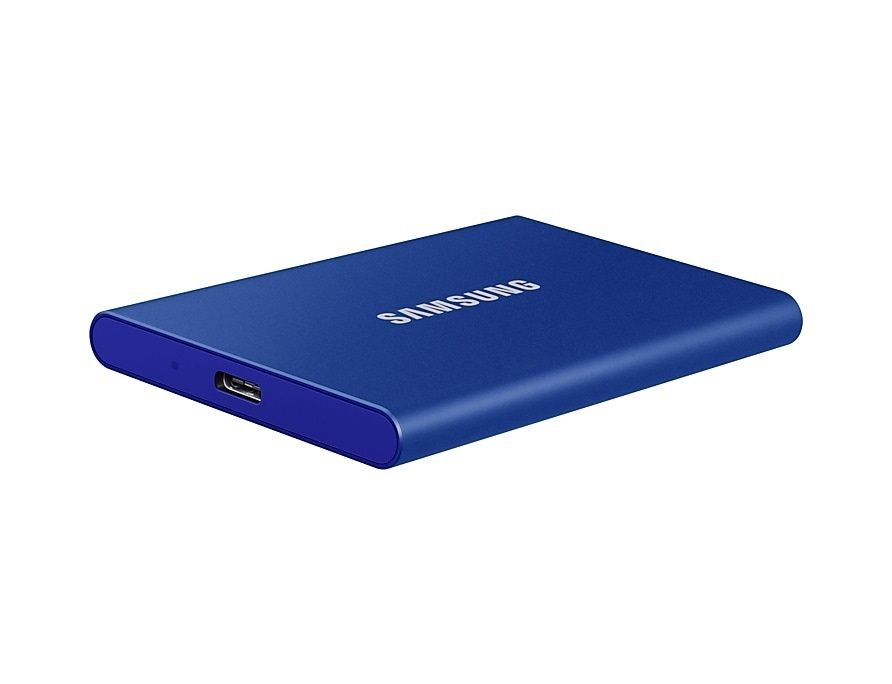 SAMSUNG Hordozható SSD T7 USB 3.2 1TB (Kék)