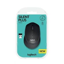 LOGITECH Egér - M330 Silent Plus Vezeték Nélküli Optikai, Piros