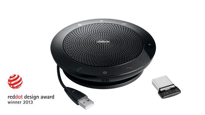 JABRA Hangszóró - 510+ MS Bluetooth/Vezetékes, Fekete