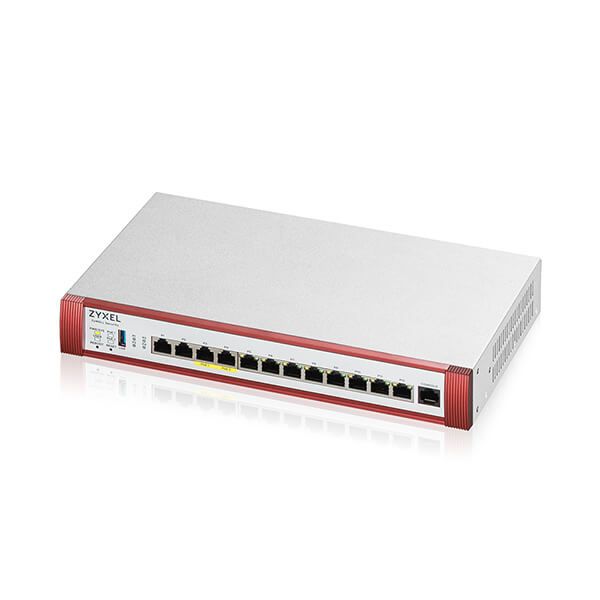 ZYXEL Tűzfal 4x2.5-GbE port(2xPOE+) + 8x1-GbE + 1xUSB 3.0 + 1konzol port, USGFLEX500H-EU0101F