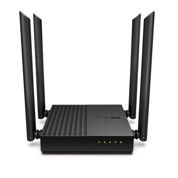 TP-LINK Wireless Router Dual Band AC1200 1xWAN(1000Mbps) + 4xLAN(1000Mbps), Archer C64