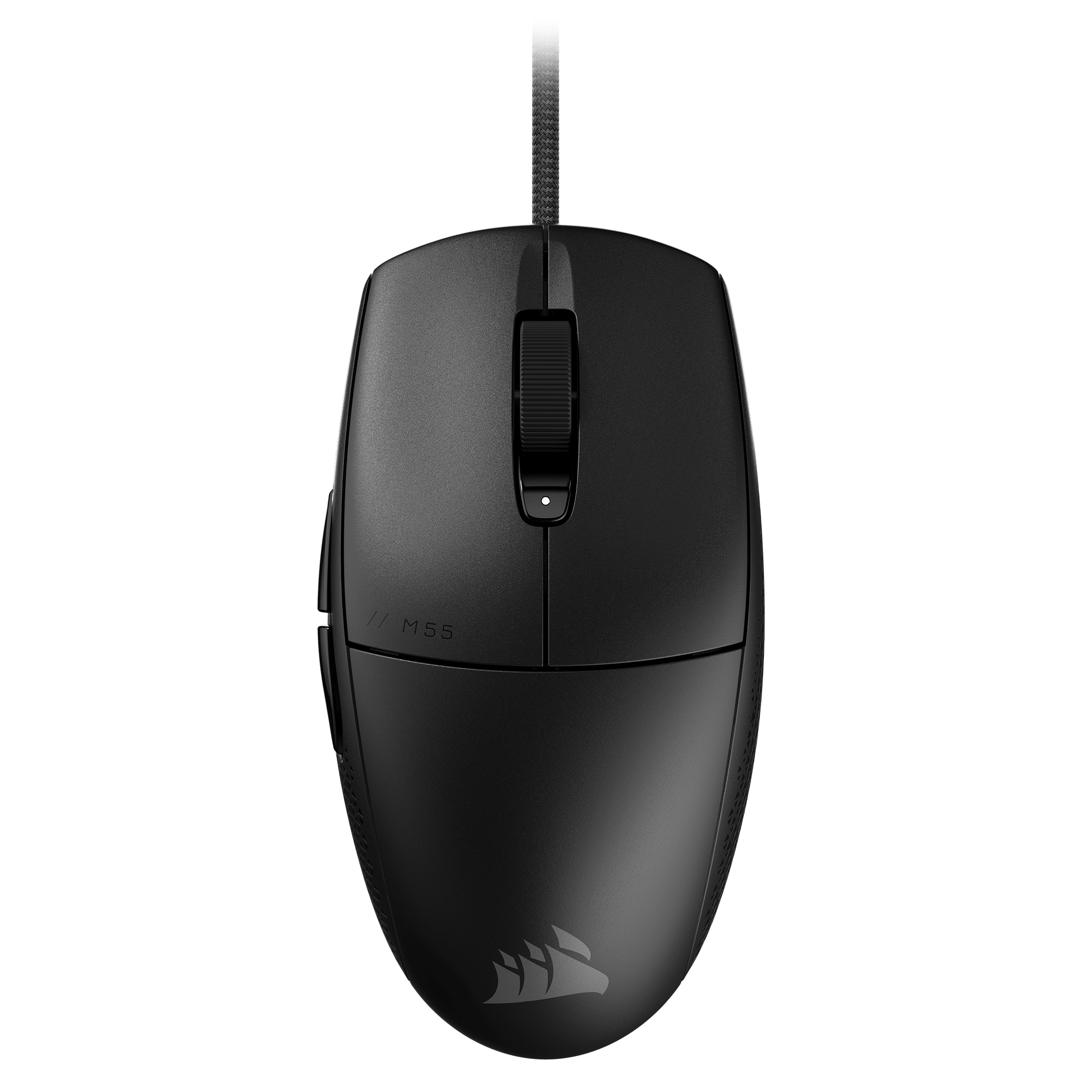 CORSAIR Vezetékes Egér Gaming, M55 Lightwight, 6 programozható gomb, Ultra-könnyű, 16000dpi, fekete