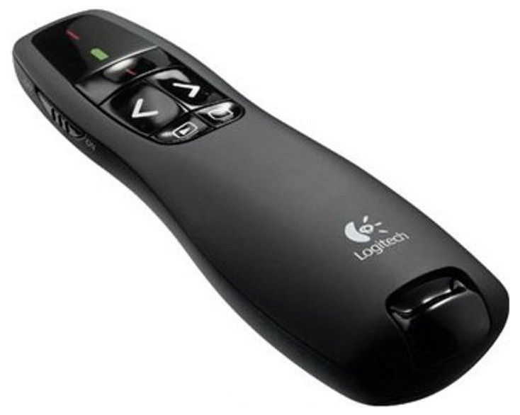 LOGITECH Kiegészítő - Presenter R400 Laser Pointer, Fekete