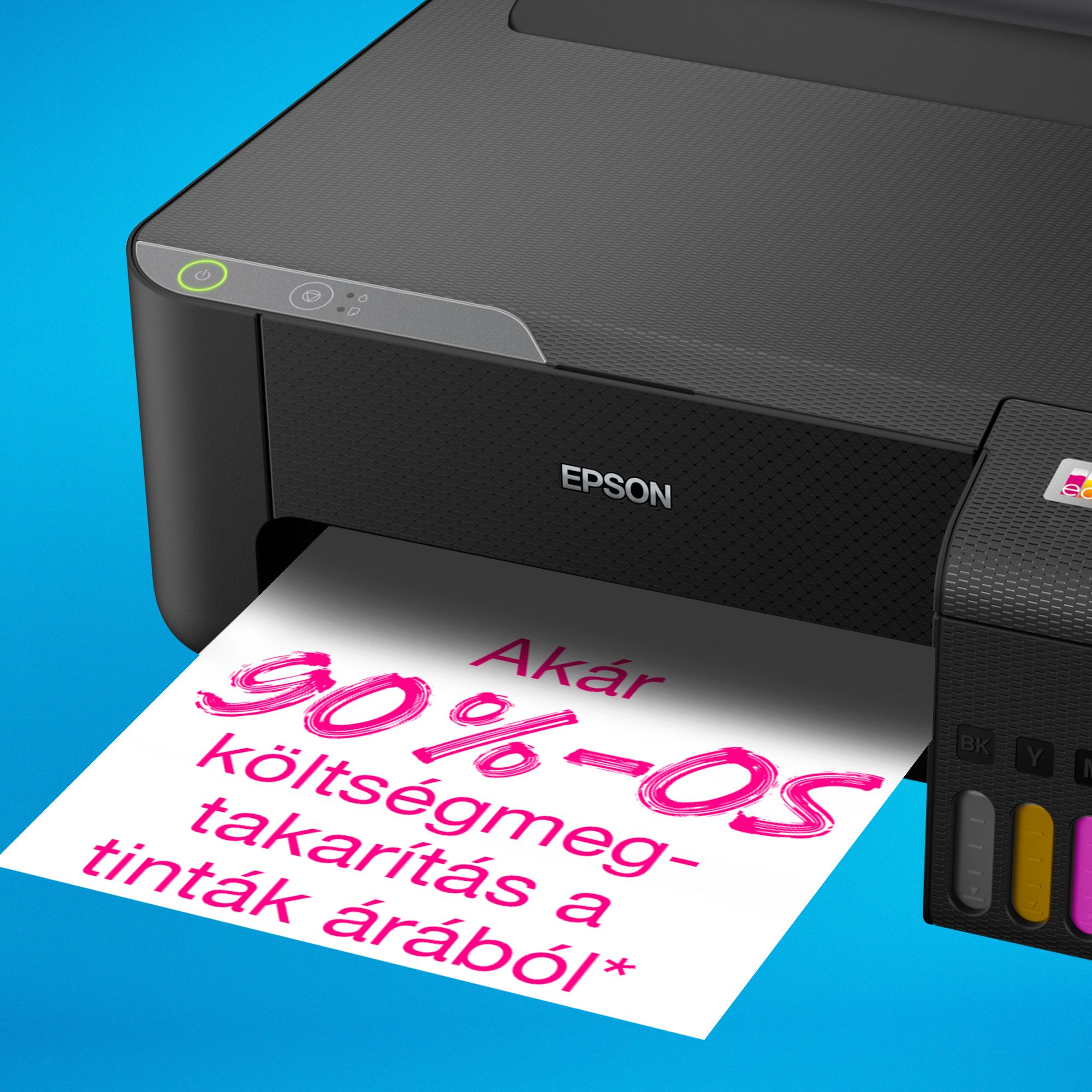 EPSON Tintasugaras nyomtató - EcoTank L1230 (A4, színes, 5760x1440 DPI, 33 lap/perc, USB)