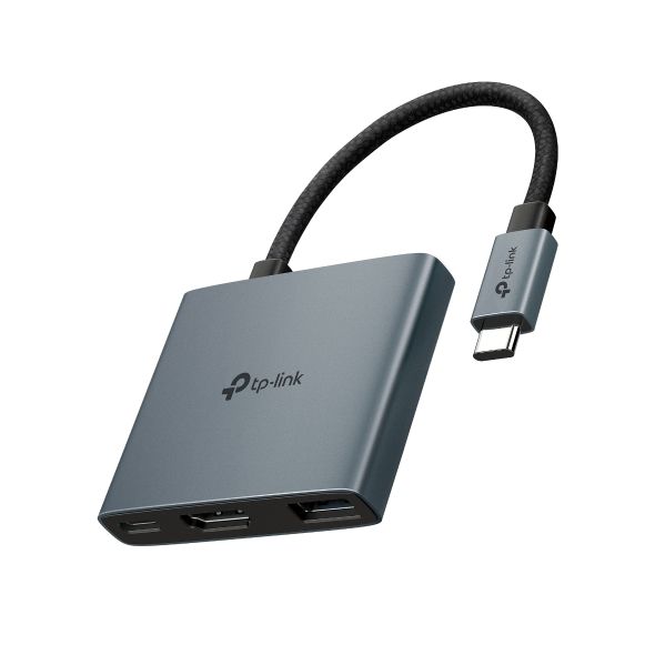 TP-LINK USB Type-C HUB 9 portos 1xHDMI + 1xLAN + 1xPD 100W + 1xUSB-C, 3xUSB +2xKártyaolvasó, UH9120C