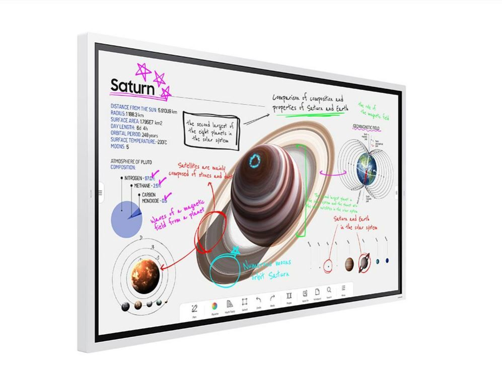 SAMSUNG WM55B 16/7 Interactive Display WMB Series 55"