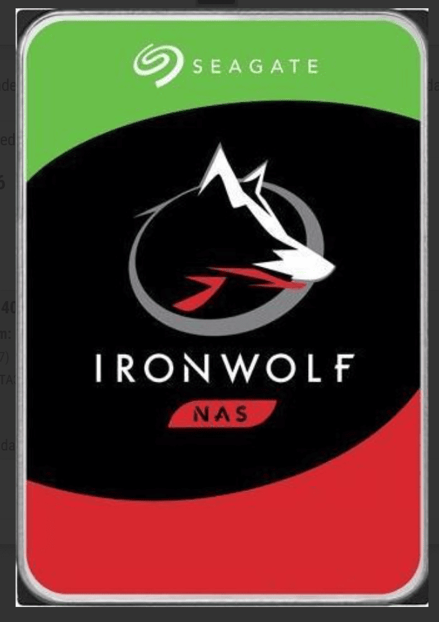 SEAGATE 3.5" HDD SATA-III 6TB 5400rpm 256MB Cache IronWolf