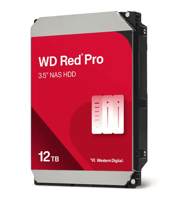 WESTERN DIGITAL 3.5" HDD SATA-III 12TB 7200rpm 512MB Cache, CAVIAR Red Pro