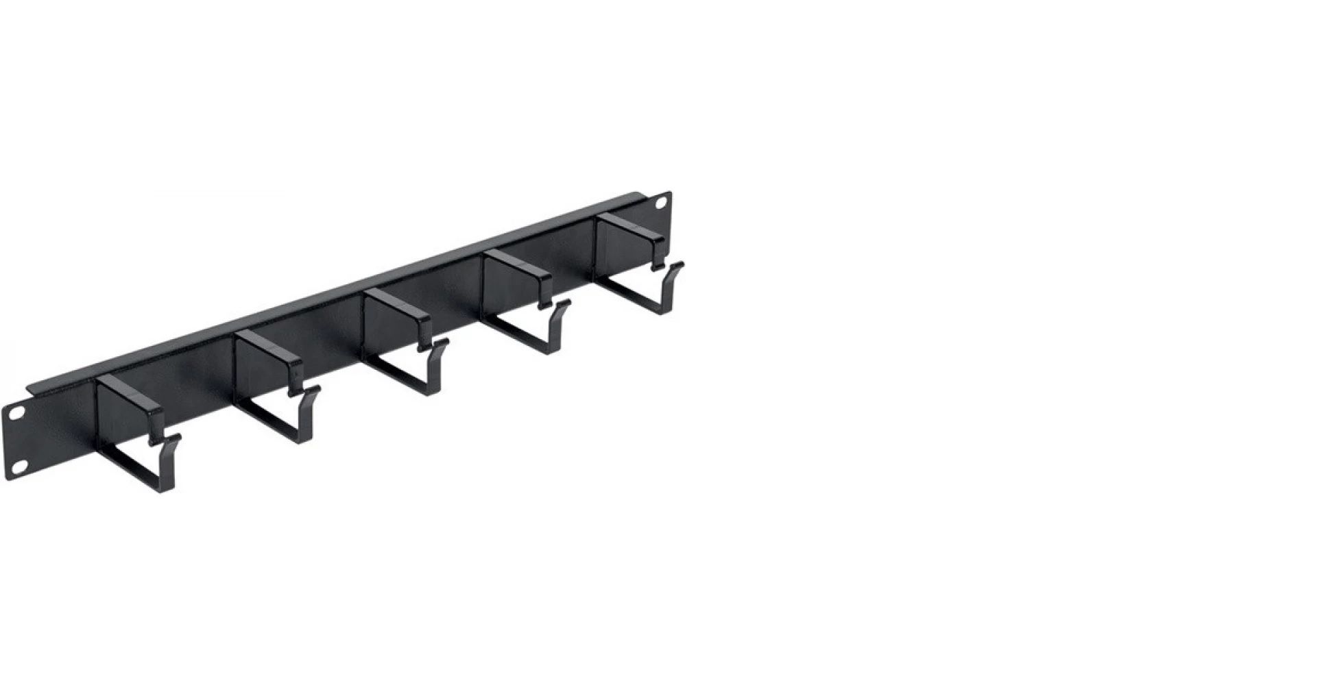 LEGRAND vízszintes rendezők 1U-19` 5 x alumínium gyűrűs csavaros rögzítés vízszintes irányú Estap