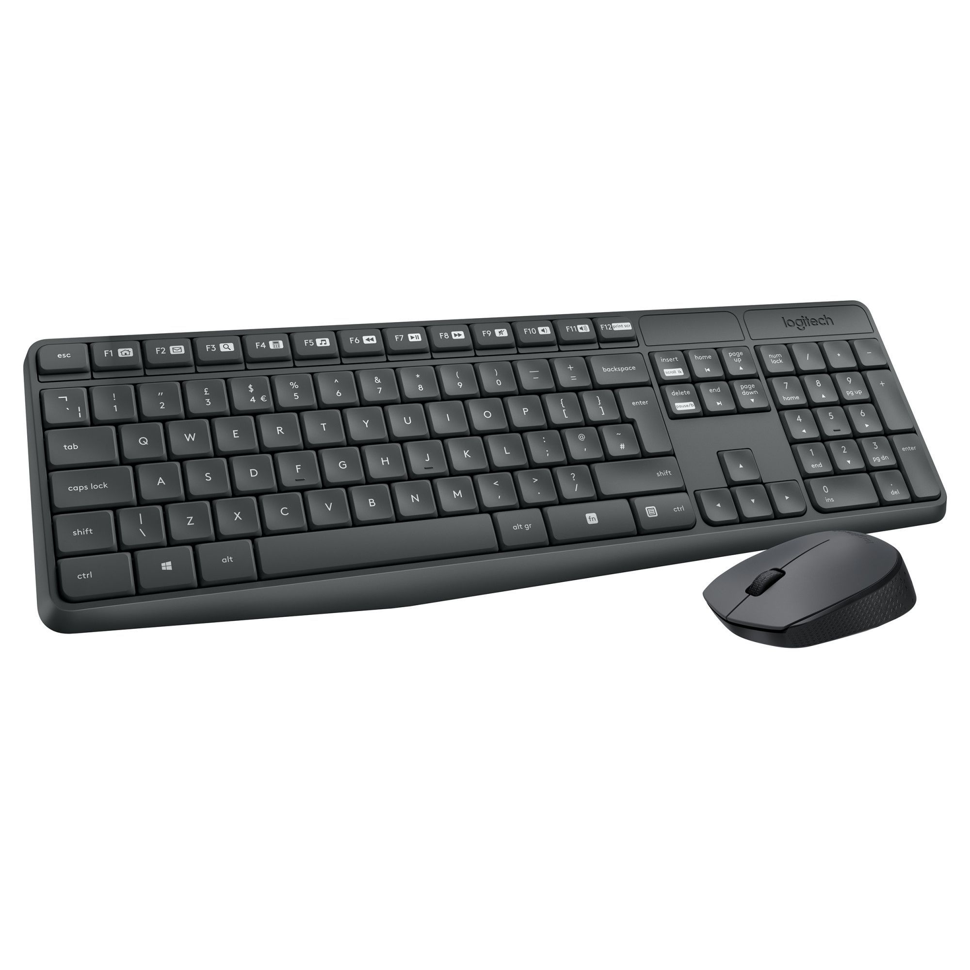 LOGITECH Billentyűzet + egér - MK235 Vezeték Nélküli Combo, HUN