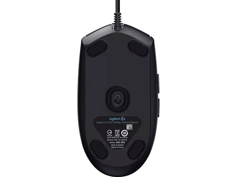 LOGITECH Egér - G102 Lightsync Vezetékes Gaming, Fekete