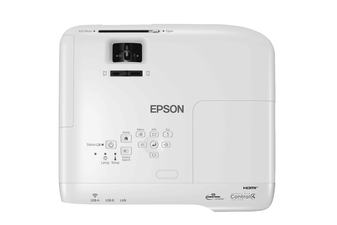 EPSON Projektor - EB-982W (3LCD, 1280 x 800, 16:10, 4200 AL, 16 000:1, 2xHDMI/2xVGA/USB/RS-232/2xKomponens/LAN)