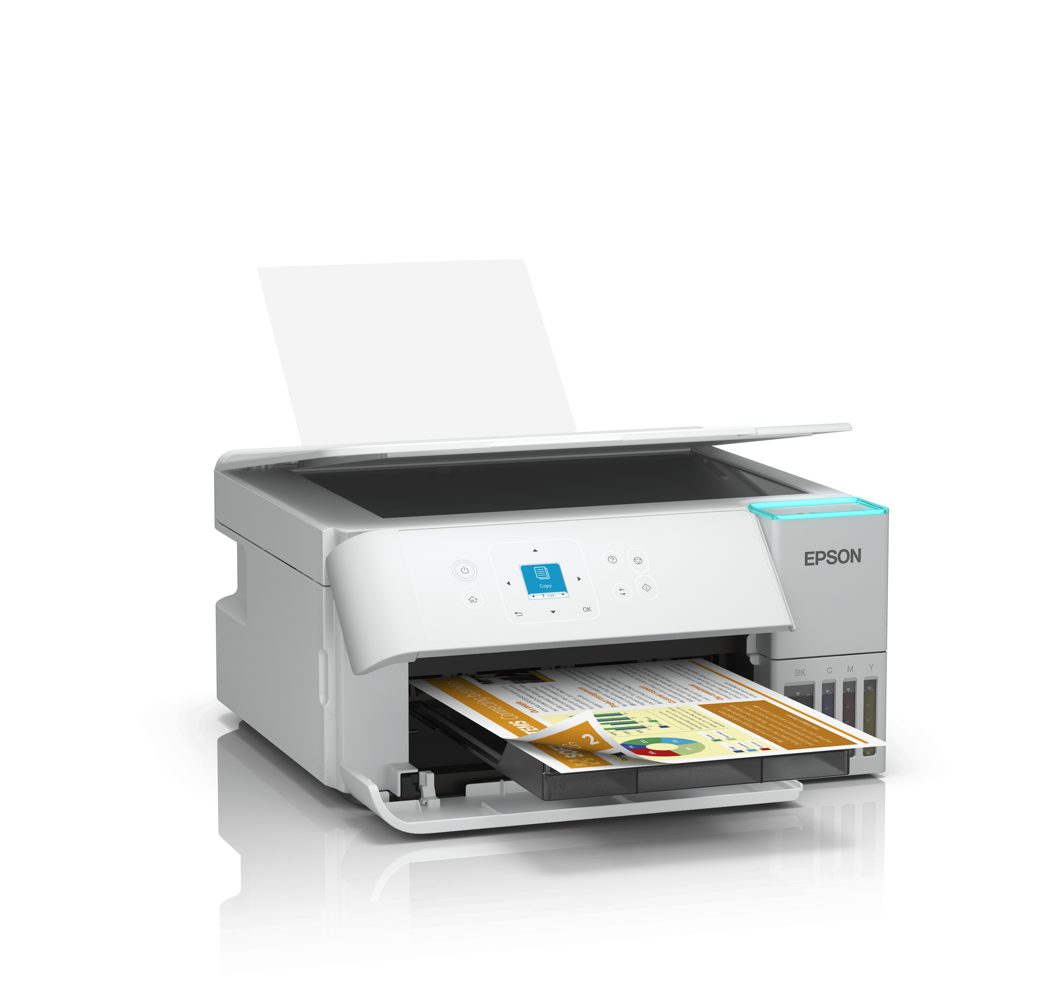 EPSON Tintasugaras nyomtató - EcoTank L4366 (A4, MFP, színes, 5760x1440 DPI, 33 lap/perc, duplex, USB/Wifi/Wifi Direct)