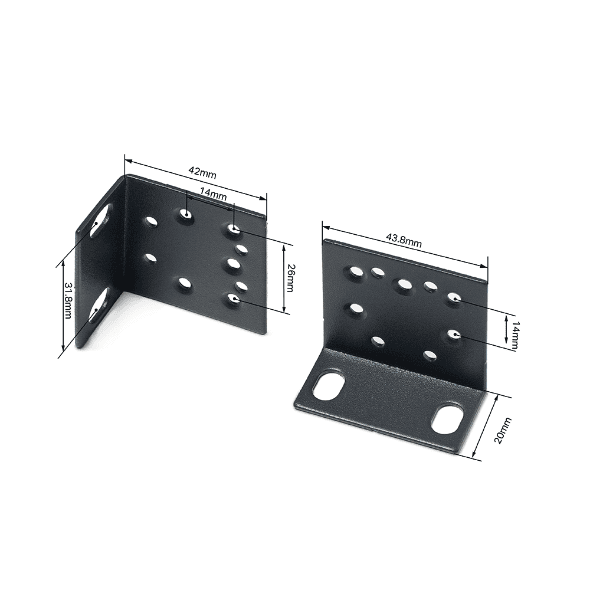 TP-LINK Kiegészítő - Rack Mount Kit 19-inch (22x43.8x15mm), RACKMOUNT KIT-19