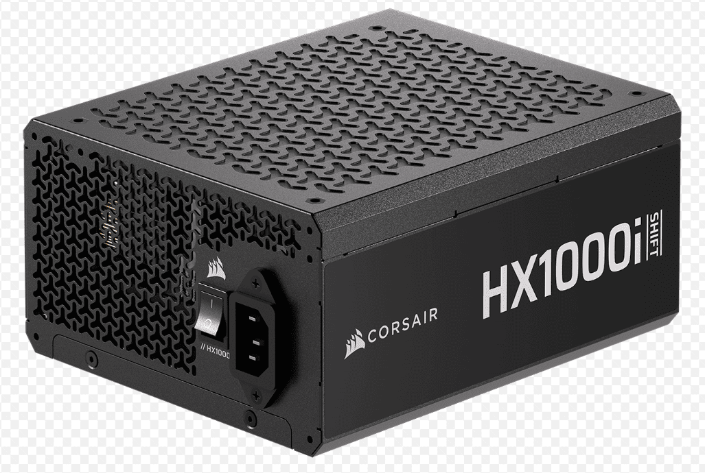 CORSAIR Tápegység Moduláris, iCUE LINK HXi SHIFT Series, HX1000i SHIFT, 1000 Watt, Cybenetics Platinum