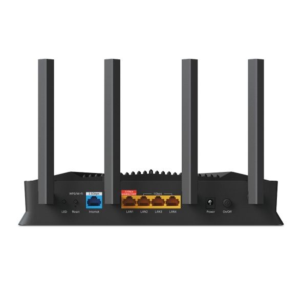 TP-LINK Wireless Router Dual-Band BE3600 Gaming 1xWAN(2.5Gbps) + 1xLAN(2.5Gbps) + 3xLAN(1Gbps) + 1xUSB 3.0, ARCHER GE230