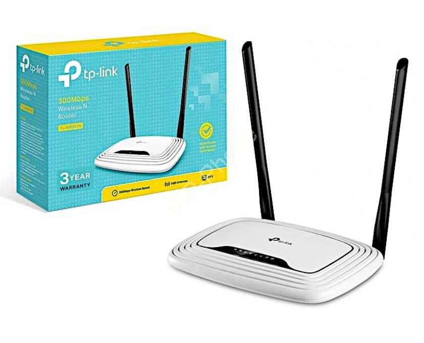 TP-LINK Wireless Router N-es 300Mbps 1xWAN(100Mbps) + 4xLAN(100Mbps), TL-WR841N