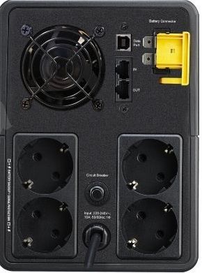 APC Back-UPS BX1600MI-GR szünetmentes tápegység (4x Schuko), 1600VA, 900W 230V, AVR, Line-Interaktív UPS