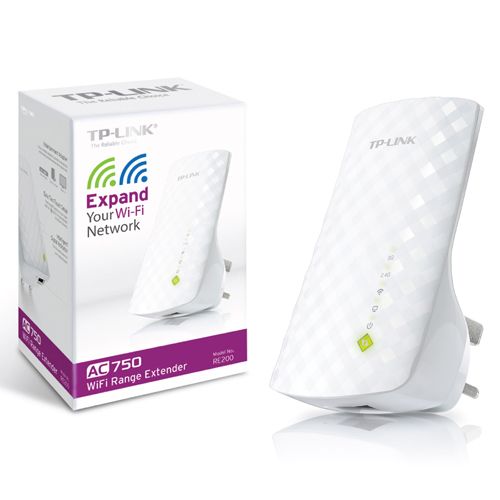 TP-LINK Wireless Range Extender Dual Band AC750, RE200