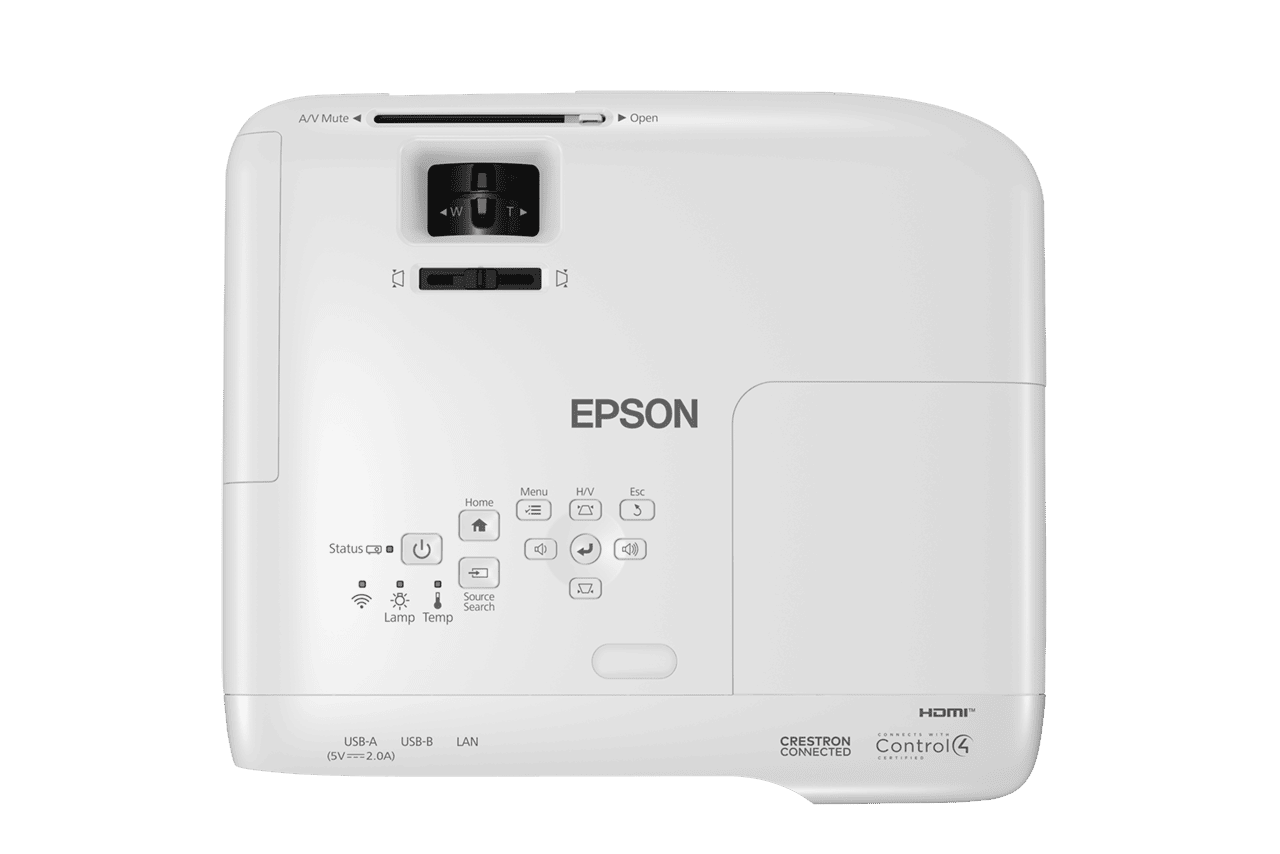 EPSON Projektor - EB-994F (3LCD, 1920x1080 (Full HD), 16:9, 4100 AL, 16 000:1, 2xHDMI/2xVGA/USB/RS-232/LAN/WiFi)