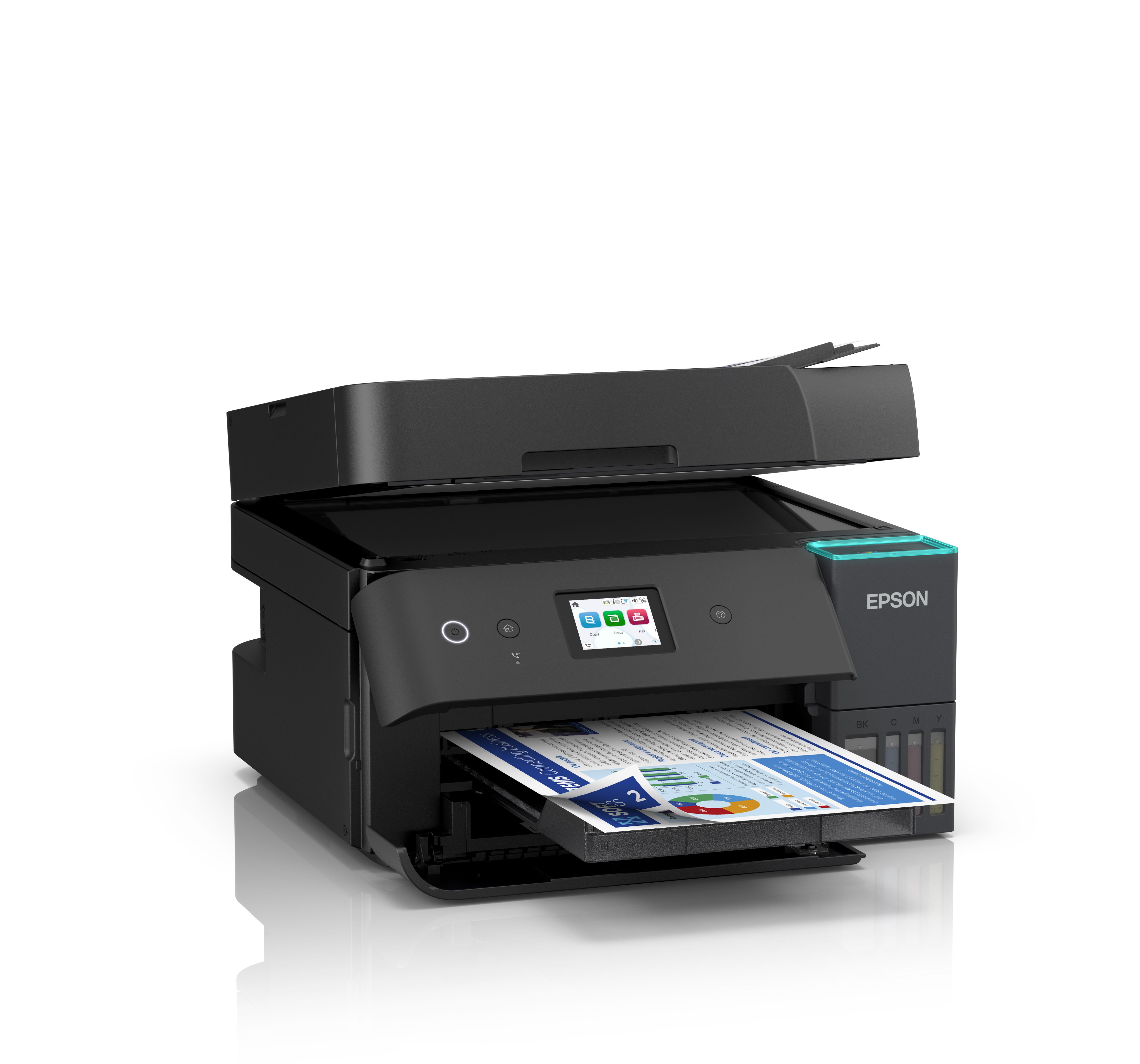 EPSON Tintasugaras nyomtató - EcoTank L6390 (A4, MFP, színes,4800x1200 DPI,35 lap/perc, Full duplex, ADF, USB/LAN/Wifi)