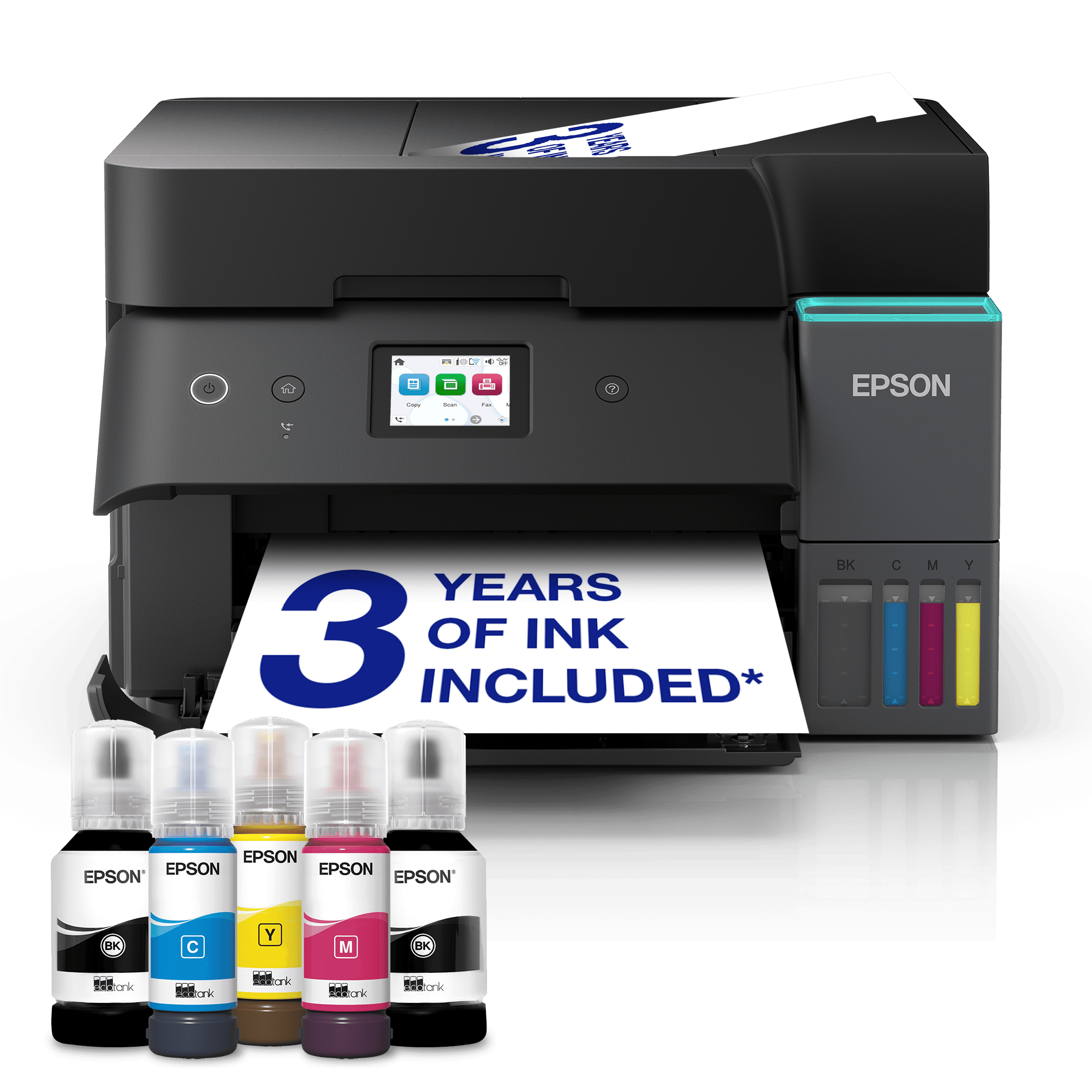 EPSON Tintasugaras nyomtató - EcoTank L6390 (A4, MFP, színes,4800x1200 DPI,35 lap/perc, Full duplex, ADF, USB/LAN/Wifi)