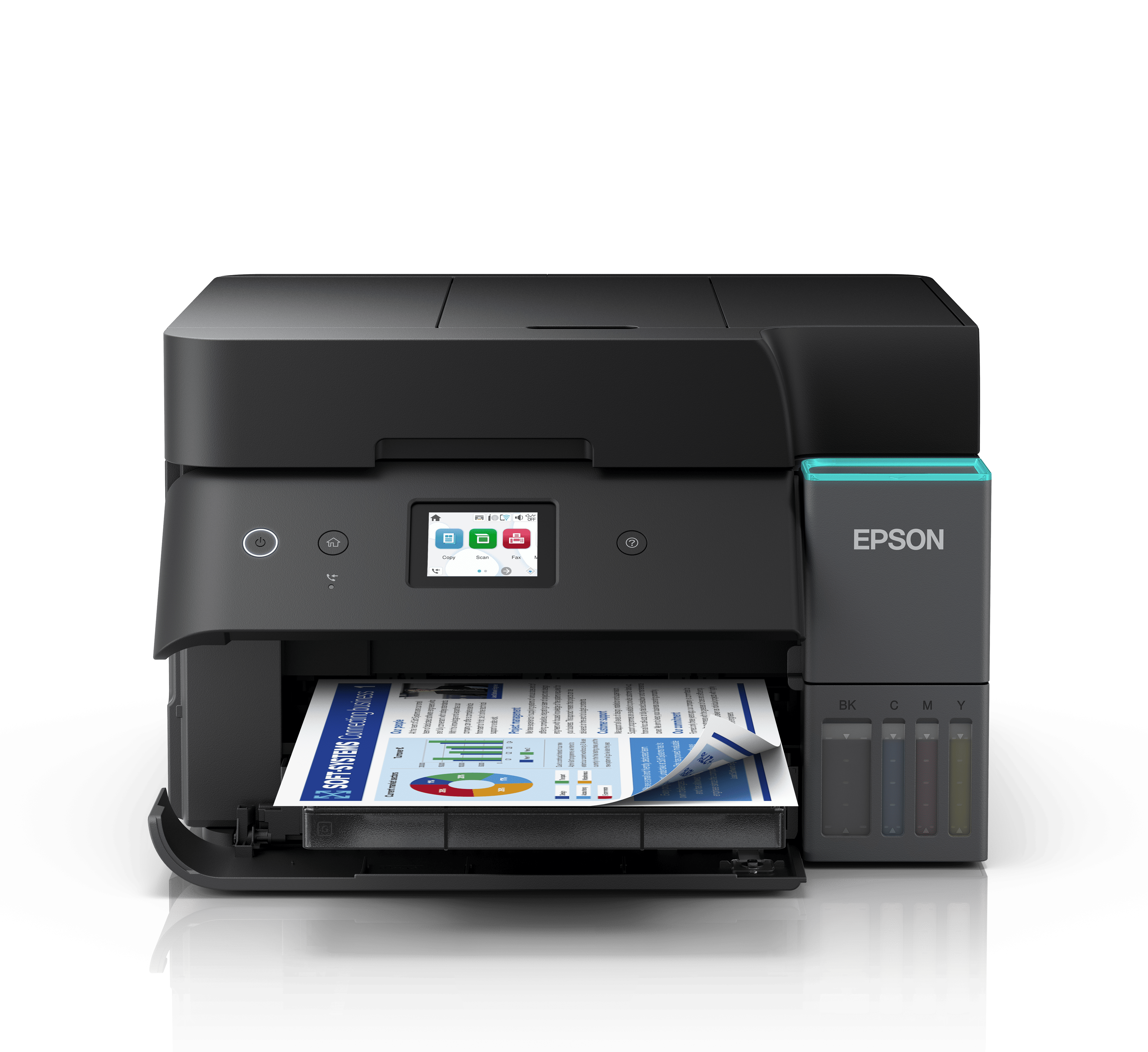 EPSON Tintasugaras nyomtató - EcoTank L6390 (A4, MFP, színes,4800x1200 DPI,35 lap/perc, Full duplex, ADF, USB/LAN/Wifi)