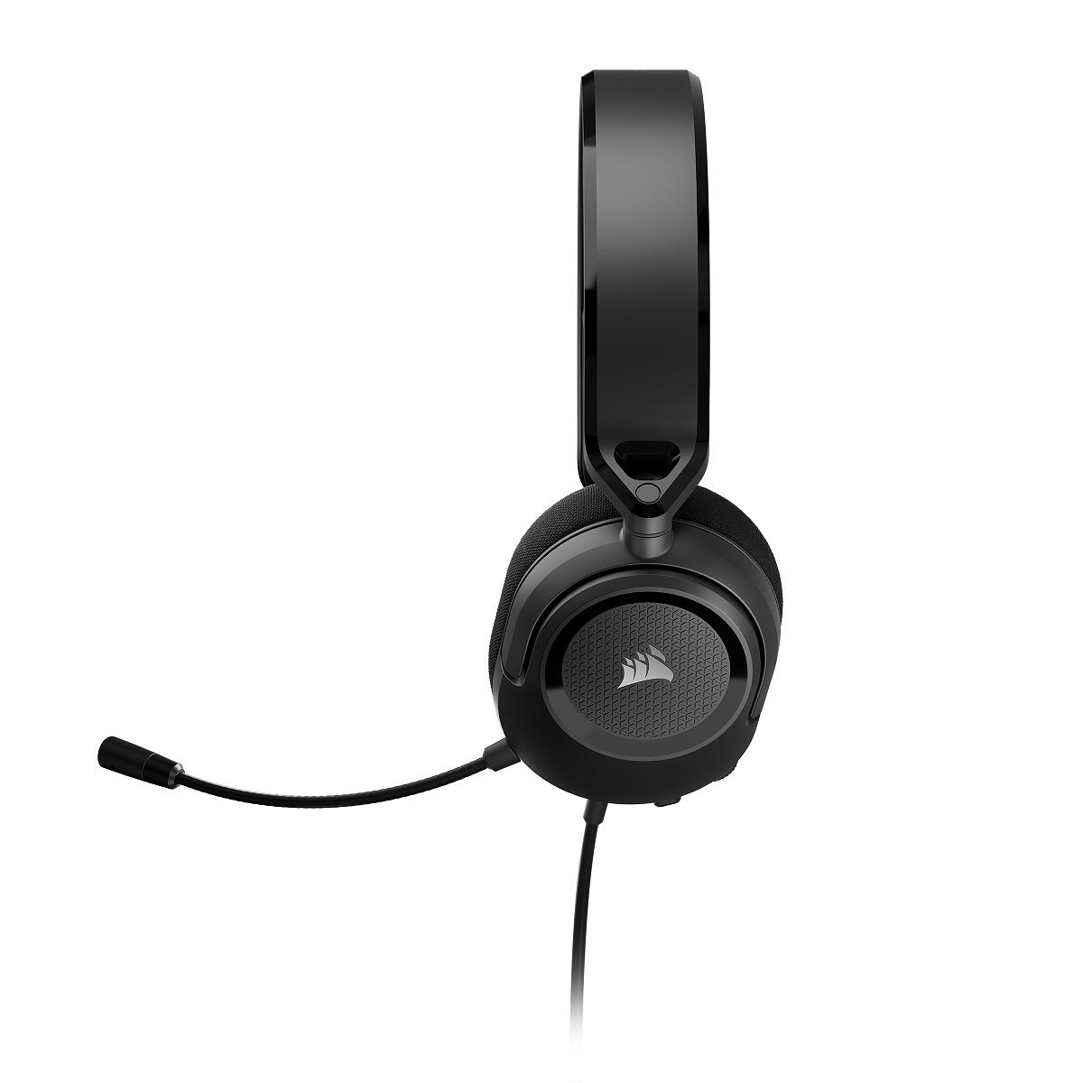 CORSAIR Vezetékes Headset, HS35 v2 Gaming, Multiplatform, carbon