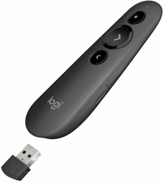 LOGITECH Kiegészítő - Presenter R500 Laser Pointer, Szürke-Fekete