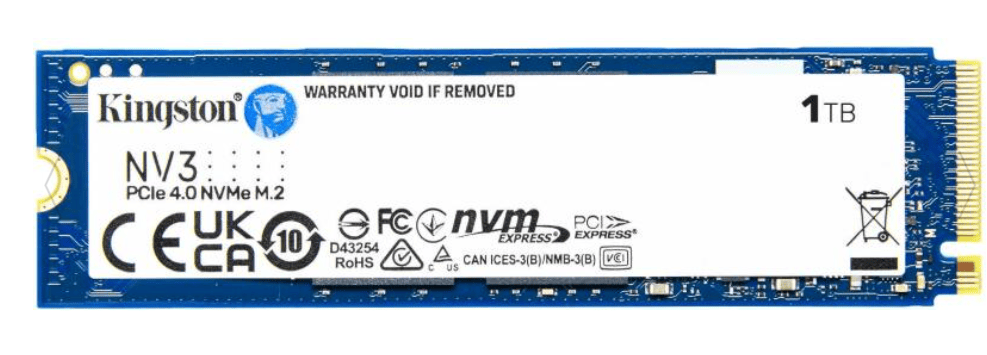 KINGSTON SSD M.2 2280 PCIe 4.0 NVMe 1000GB NV3