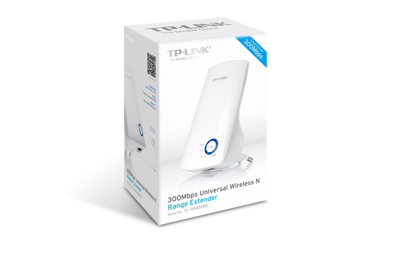 TP-LINK Wireless Range Extender N-es 300Mbps, WA850RE