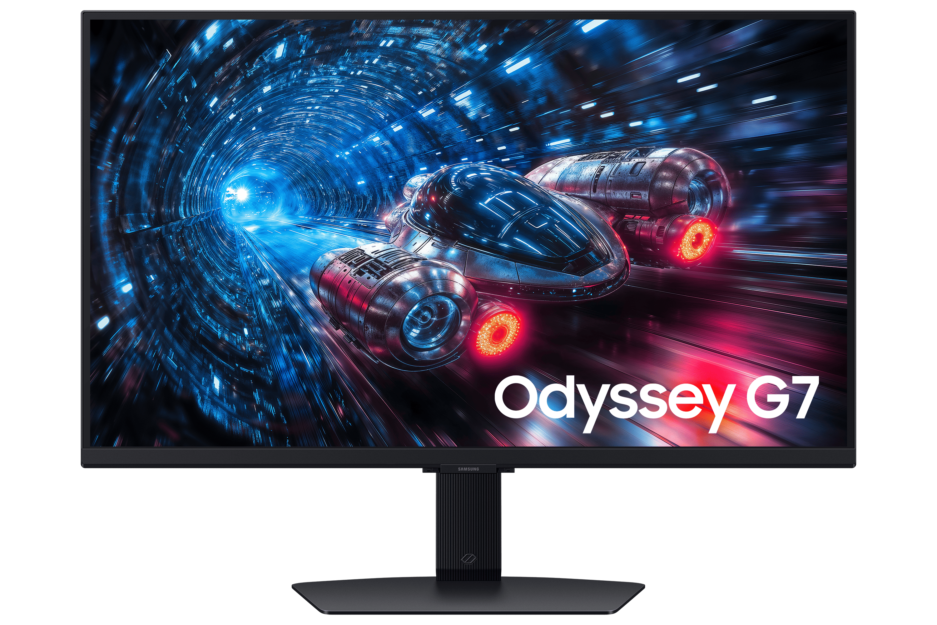 SAMSUNG Odyssey G7 IPS monitor 27", 3840x2160, 16:9, 350cd/m2, 1 ms, DisplayPort/2xHDMI/2xUSB-A