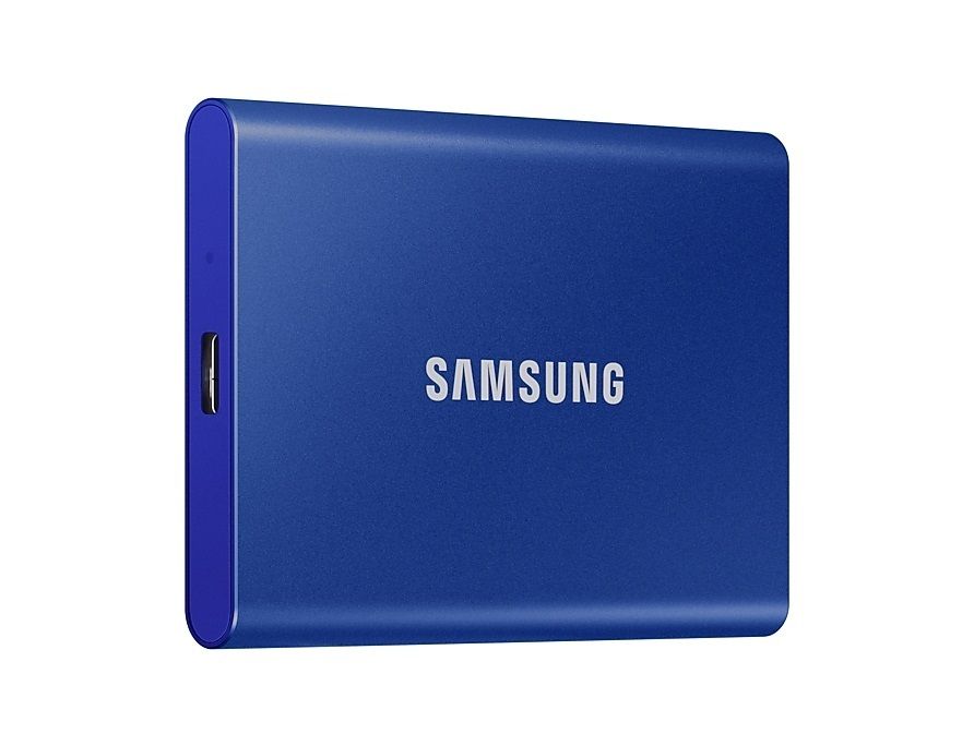 SAMSUNG Hordozható SSD T7 USB 3.2 2TB (Kék)