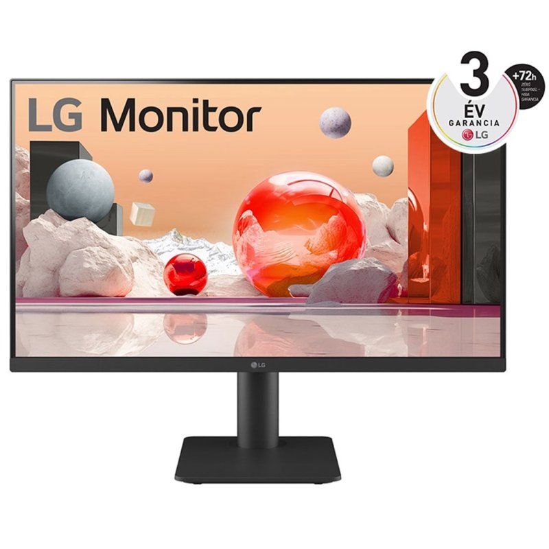 LG IPS monitor 27" 27MS550-B, 1920x1080, 16:9, 250cd/m2, 5ms, 2xHDMI, áll. magasság, hangszóró