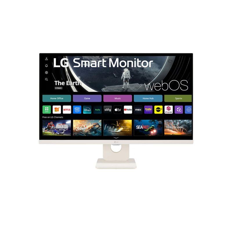 LG Smart 100Hz IPS monitor 27" 27U511SA, 1920 x 1080, 16:9, 250 cd/m2, 5ms, HDMIx2/USBx2