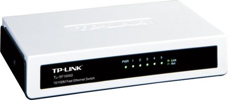 TP-LINK Switch 5x100Mbps, TL-SF1005D