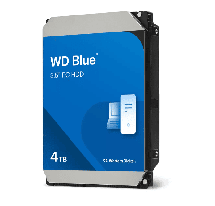 WESTERN DIGITAL 3.5" HDD SATA-III 4TB 5400rpm 256MB Cache, CAVIAR Blue
