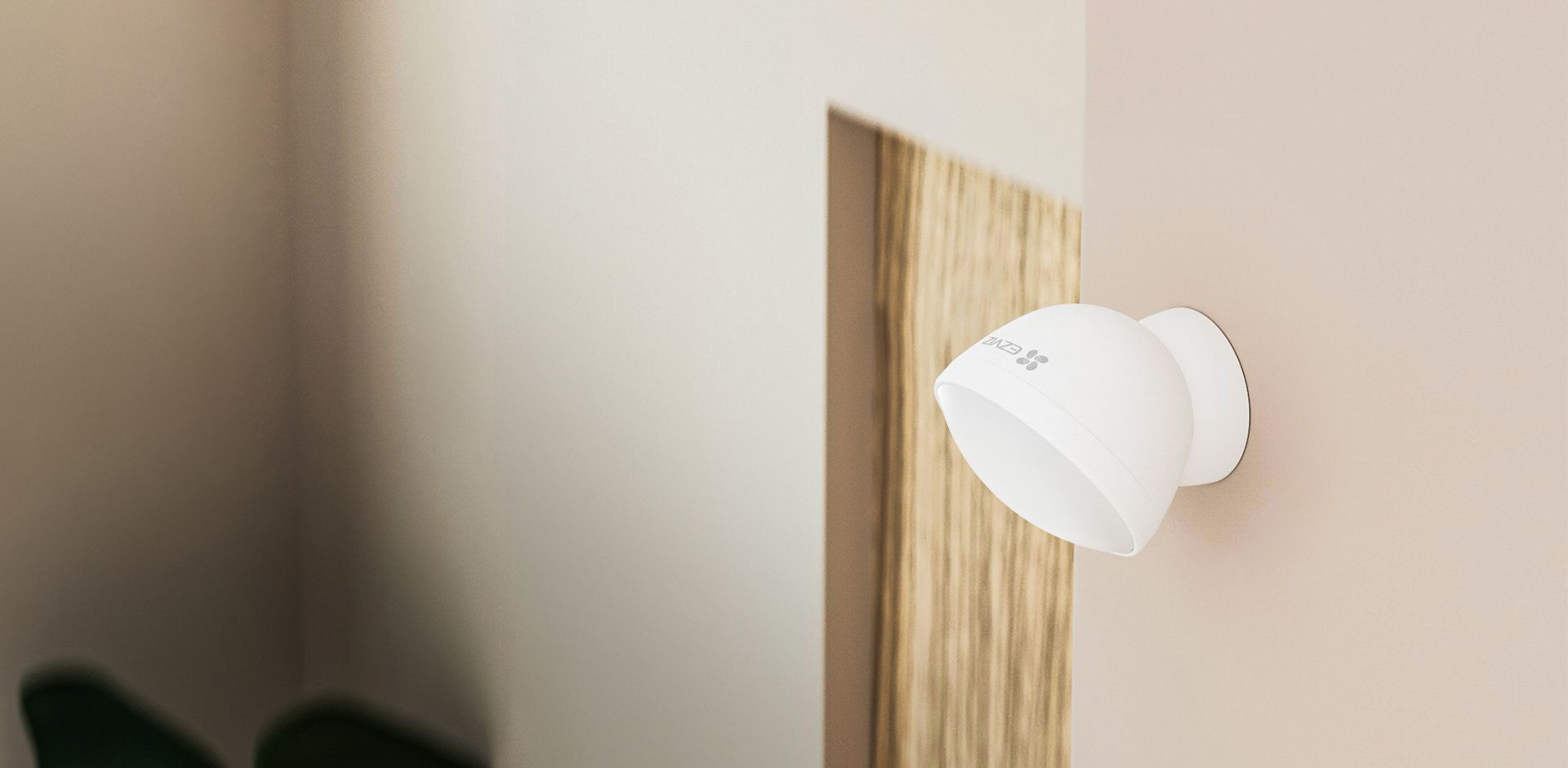 EZVIZ T1C mozgásérzékelő, PIR szenzor, Zigbee kapcsolat, alacsony energiafogyasztás, valós idejű riasztás