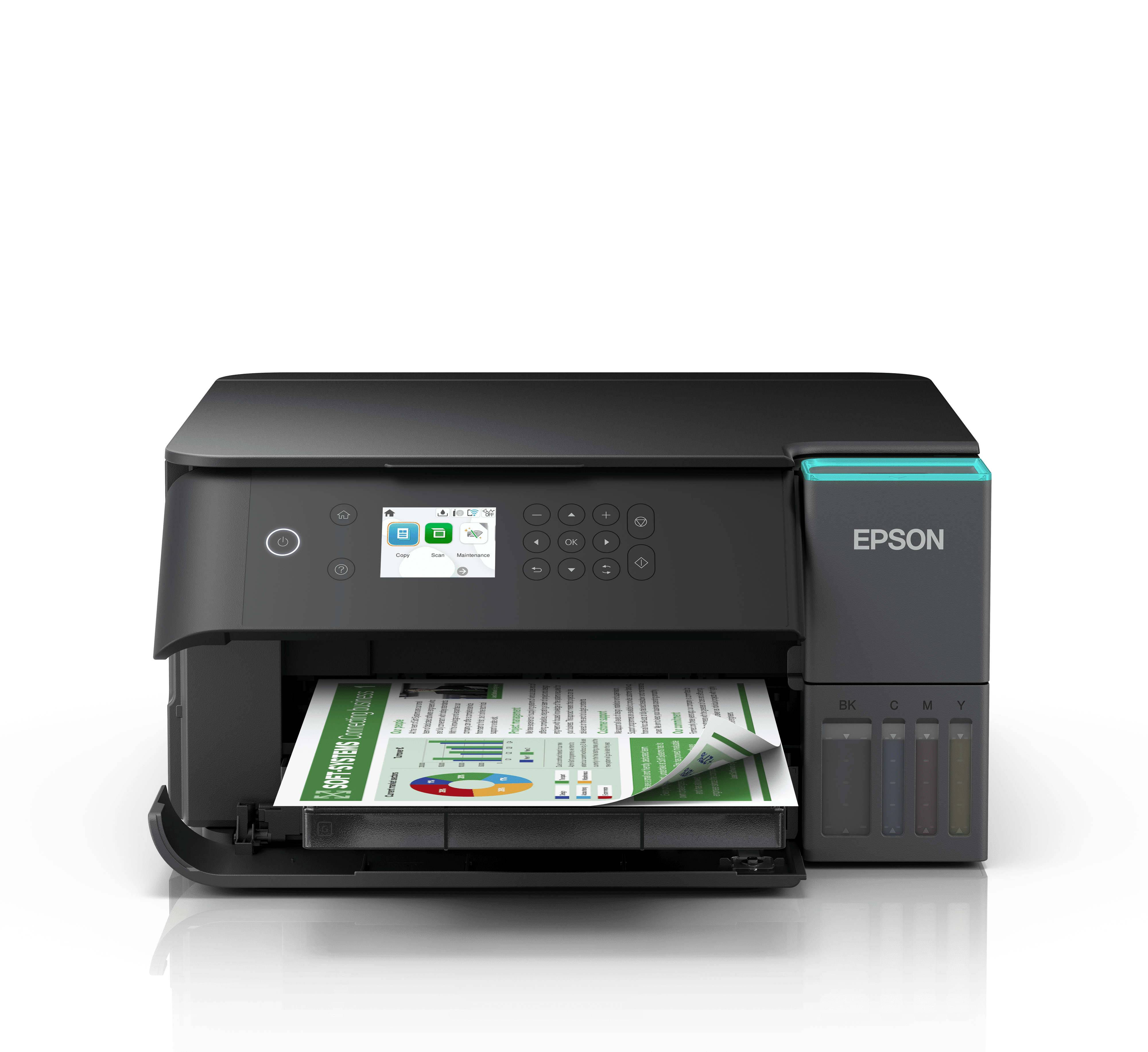 EPSON Tintasugaras nyomtató - WorkForce Pro EM-C8101RDWF (A3, MFP, 4800x1200 DPI, 35 lap/perc, duplex, ADF, USB/Wifi)