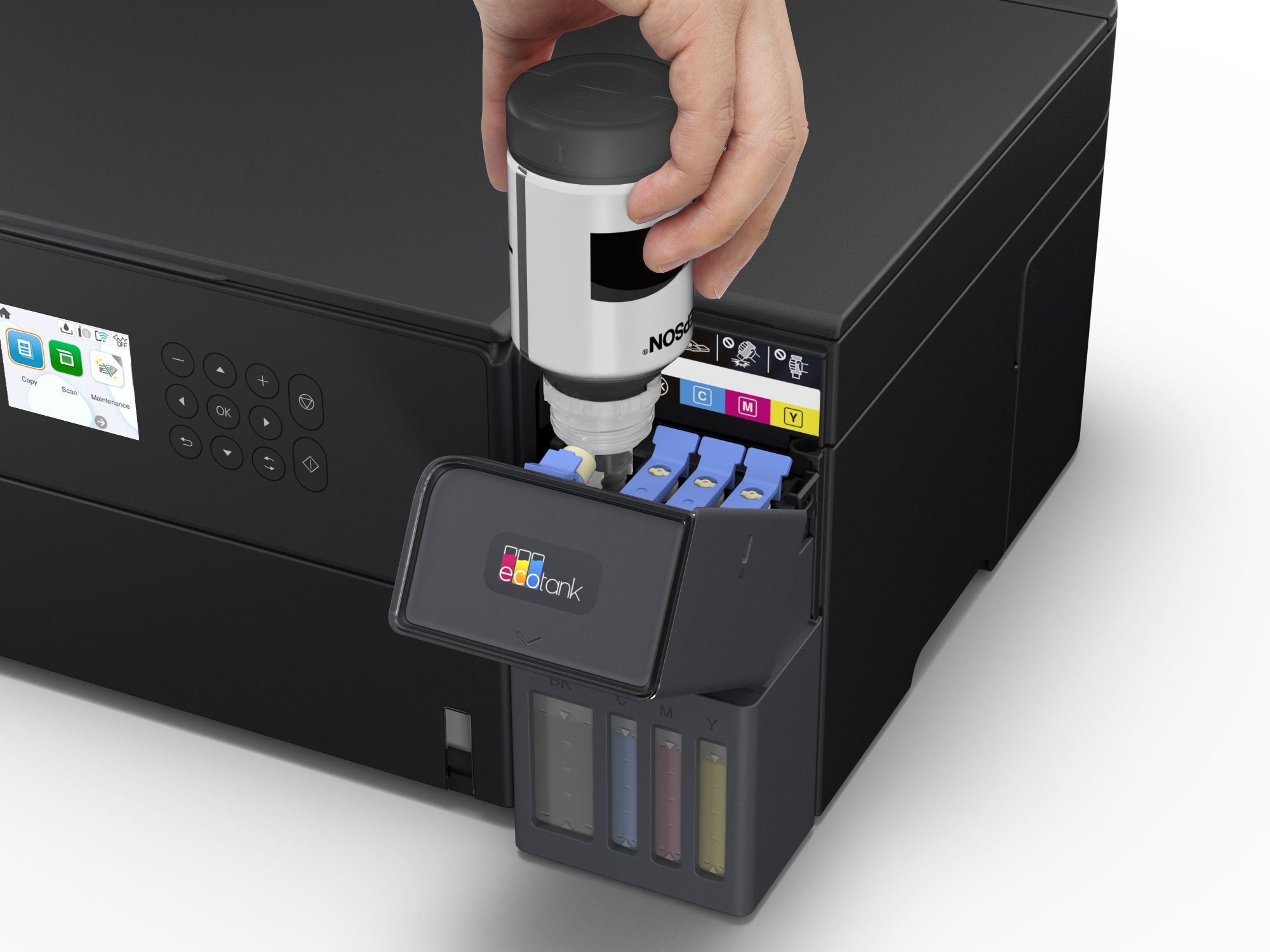 EPSON Tintasugaras nyomtató - WorkForce Pro EM-C8101RDWF (A3, MFP, 4800x1200 DPI, 35 lap/perc, duplex, ADF, USB/Wifi)